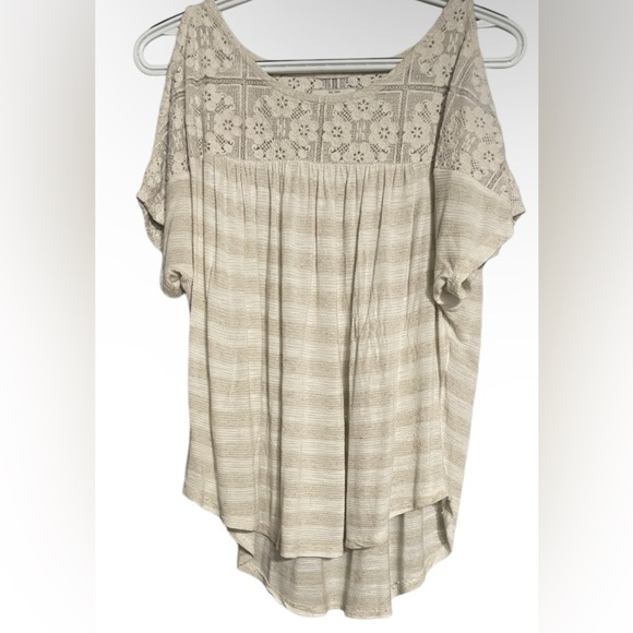 Lucky Brand Tops - Lucky brand blouse color:cream/white size:M